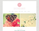 BLOGGER DIY Photography Template: Daydreamer