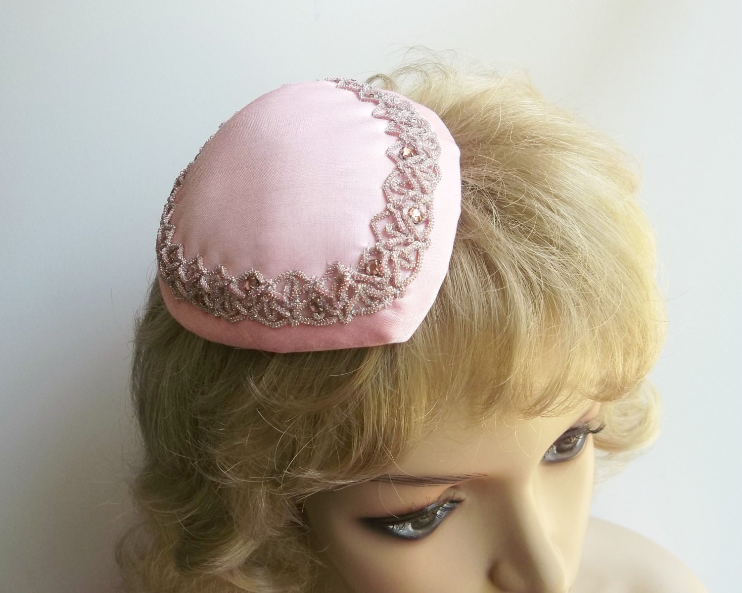 Pink Fascinator Hat
