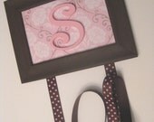 Hair Bow Holder Personalized Letter Clip Holder