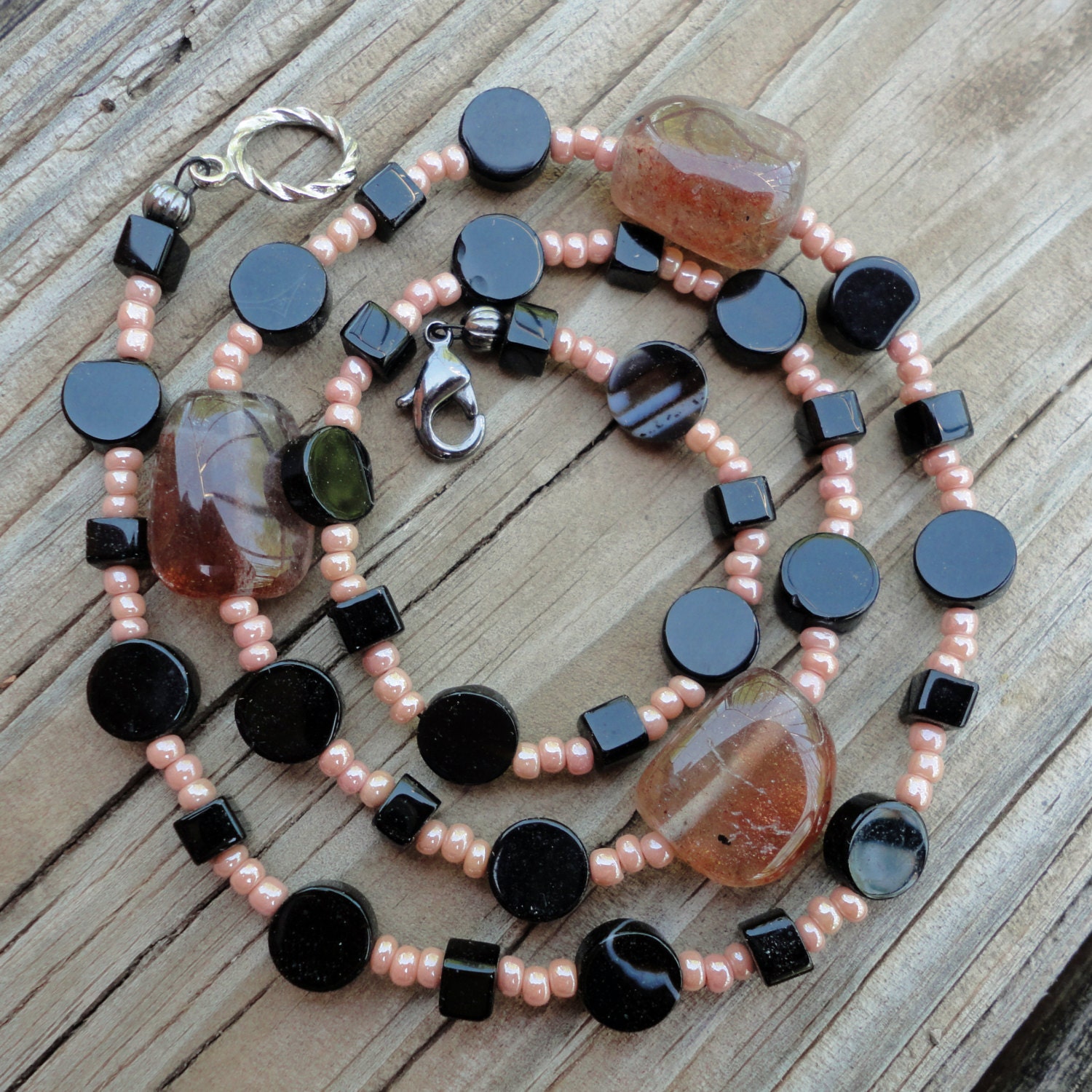 Tourmaline Agate Necklace