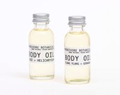 Body Oil. Bath Oil. 100% Natural. Set of 2. Sample Sizes.