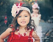 Heartthrob Chunky bubblegum beaded necklace photo prop valentines day
