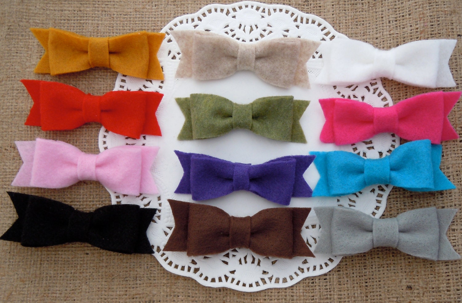 BOW Collection: Mary Jane Bow Clip (choose 2)