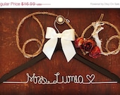 ON SALE Wedding Dress Hanger by Whiskey & Wedding Bells
