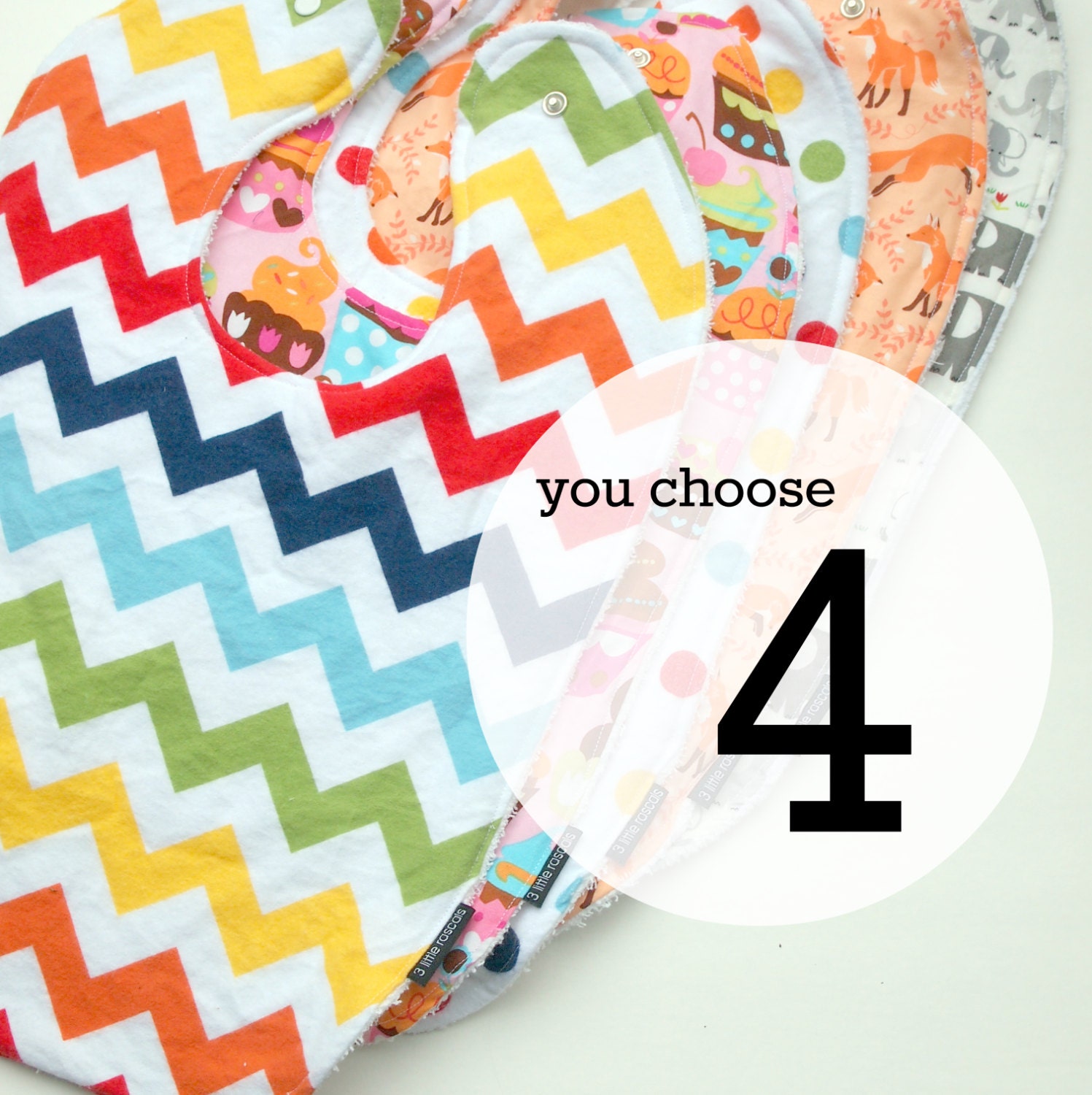 baby bib set 4 toddler Baby Bibs you pick four bibs