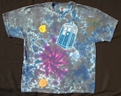 Doctor Who Tardis Space Batik X-Large Shirt