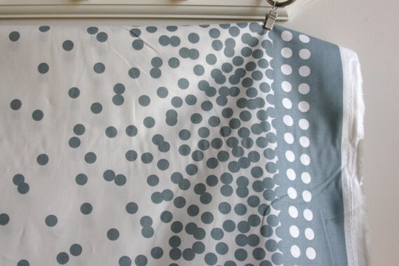 Metro Dots Dotty Ombre in Graphite Grey by V & Co. for Moda - ONE YARD CUT