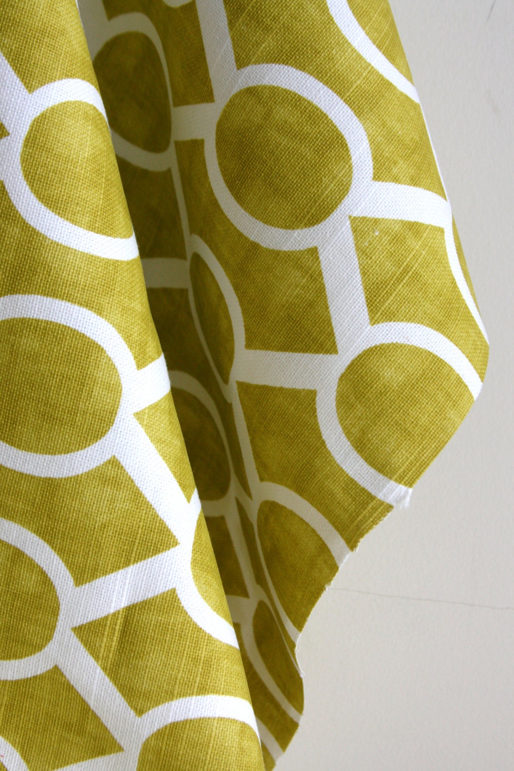 Sydney in Artist Green Slub Home Decor Weight Fabric from Premier Prints - ONE HALF YARD Cut