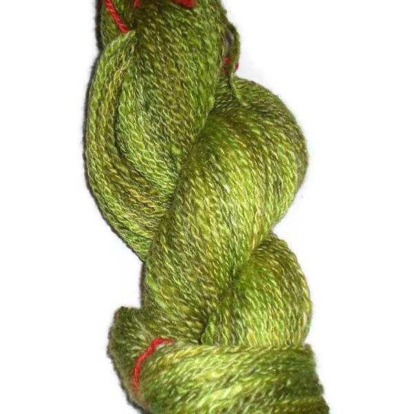 Handspun, hand dyed, DK 2-ply yarn. EU Seller