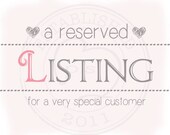 Reserve Listing for Olivia