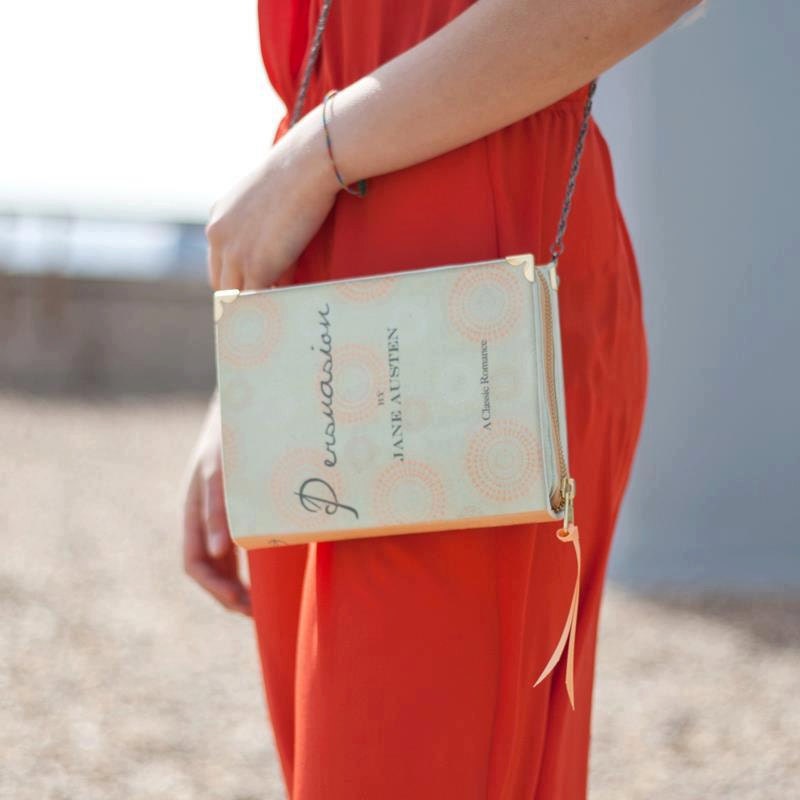 Jane Austen Persuasion Book Clutch