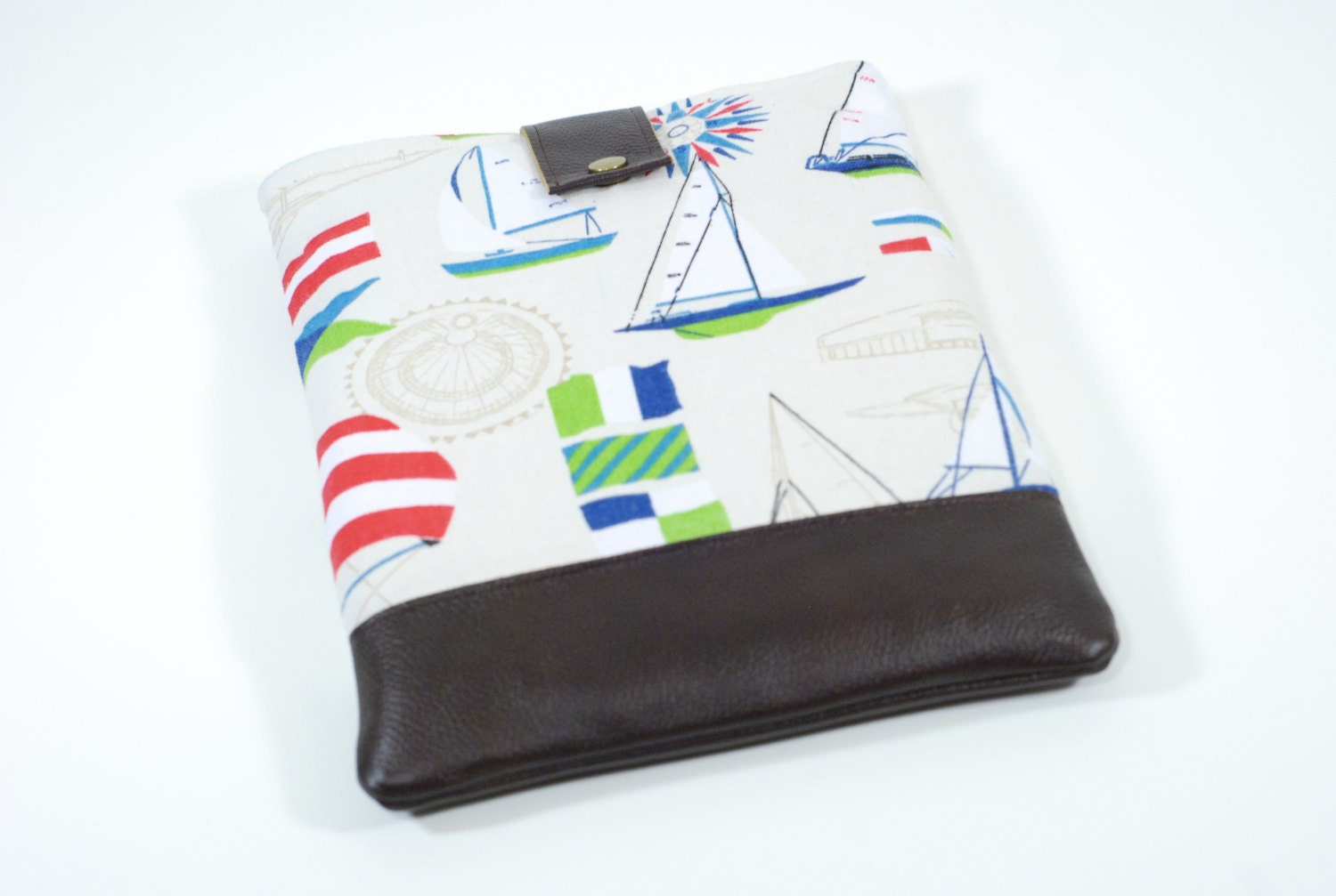 iPad Case. iPad Sleeve. Sailboats