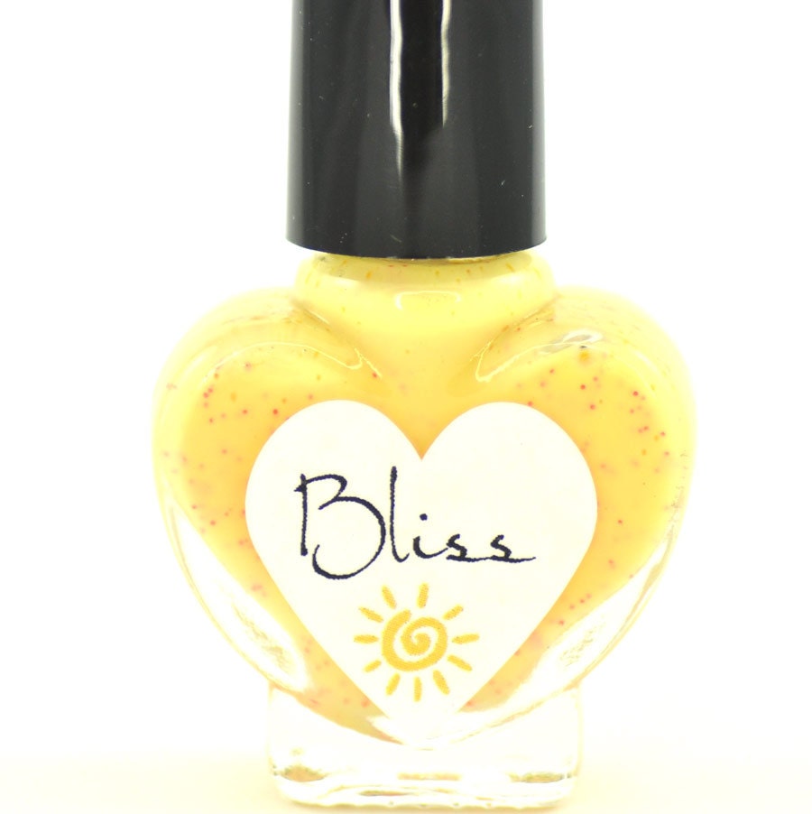 Bliss Yellow Nail Polish 5ml Mini Bottle