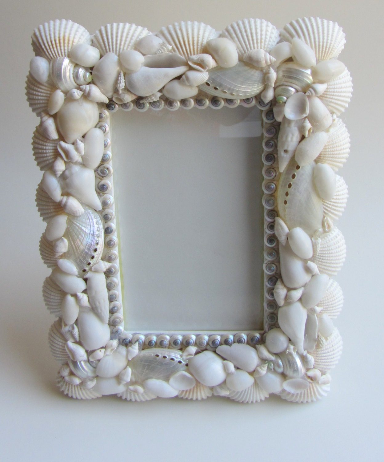 Beach Decor -  Shell Picture Frame