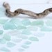 Sea Glass & Driftwood Mobile - Aquamarine Dream