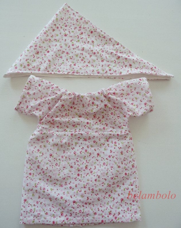 doll dress  "Amelie"  for a 16 " doll from belambolo