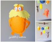 Baby crib mobile - Baby Mobile - Lorax Mobile