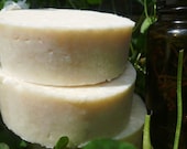 Tea Tree Blend Salt Soap Bar, ALL-NATURAL, vegan, all-over: body, face, shampoo bar, solid shampoo