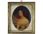 Antique Portrait of Young Lady, Borghese Plaster