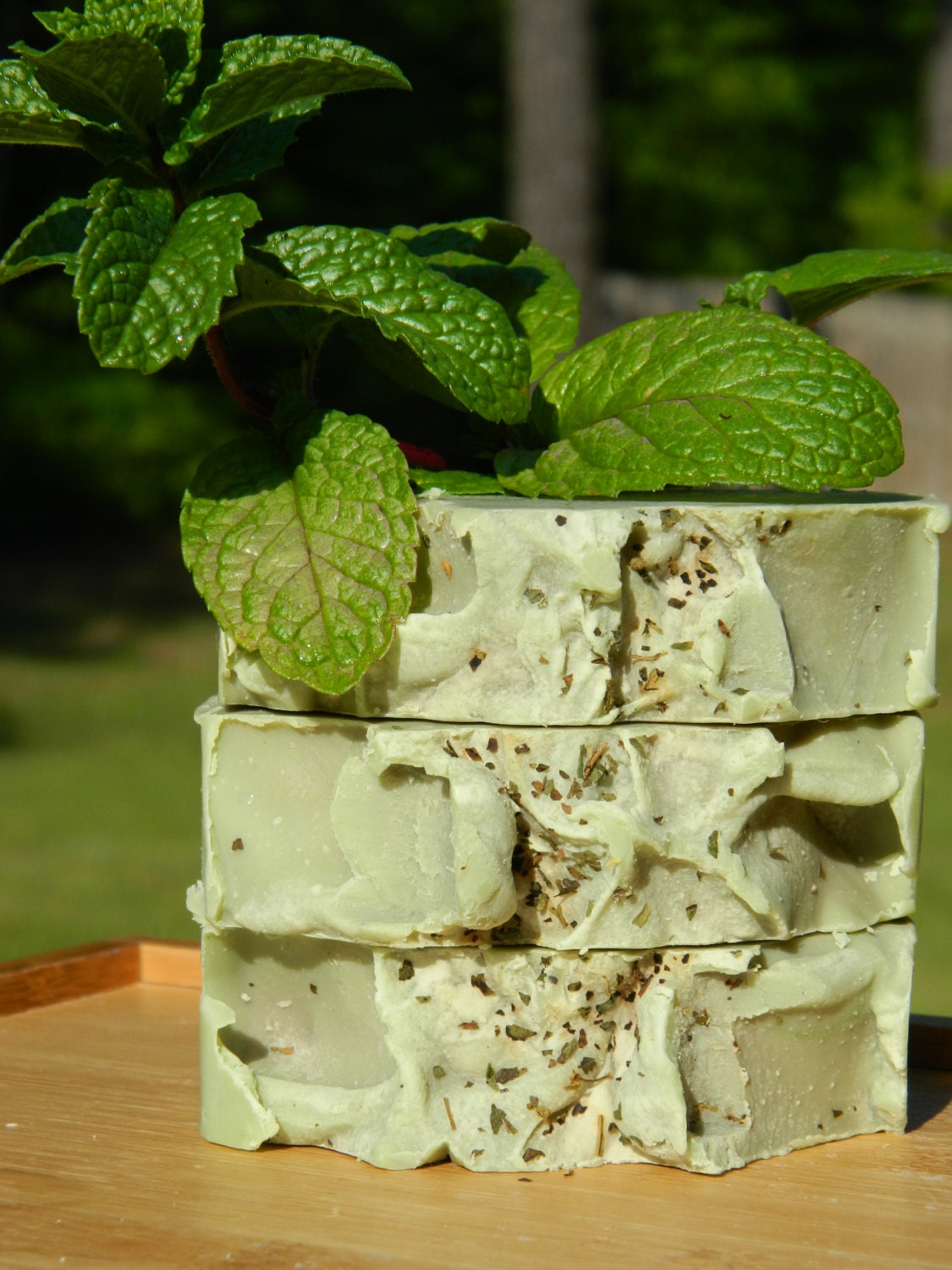 Soap, Natural Palm Oil Free Vegan Soap, Cucumber Soap, Cucumber Mint Soap
