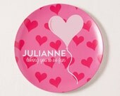Personalized Melamine Plate - Loving You Is So Fun - Inspired Kids Collection Il_170x135