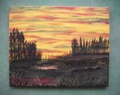 Original painting 16X20 Landscape Gallery wrapped stretched canvas