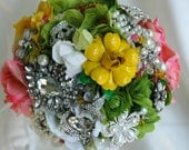 Bridal Bouquet, Wedding bouquet, Garden Wedding Bridal Bouquet, Alternative Bridal Bouquets