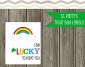 Printable St. Patrick's Day Gift Tags