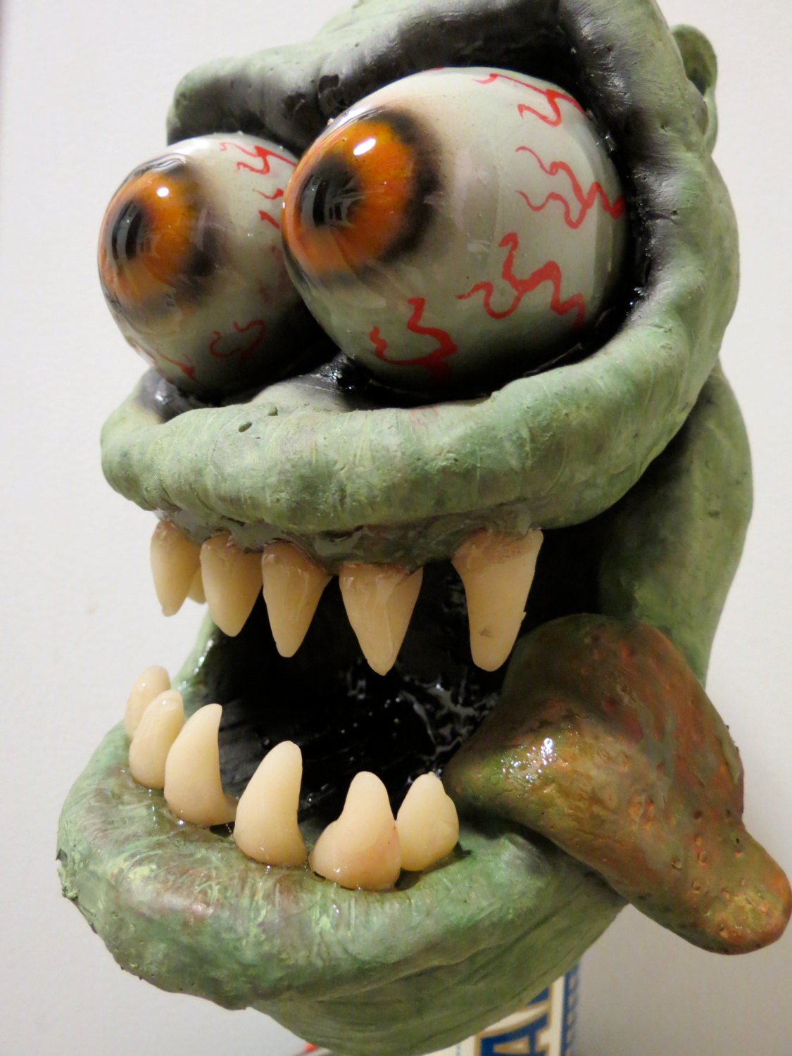 Rat Fink (Finky) latex head