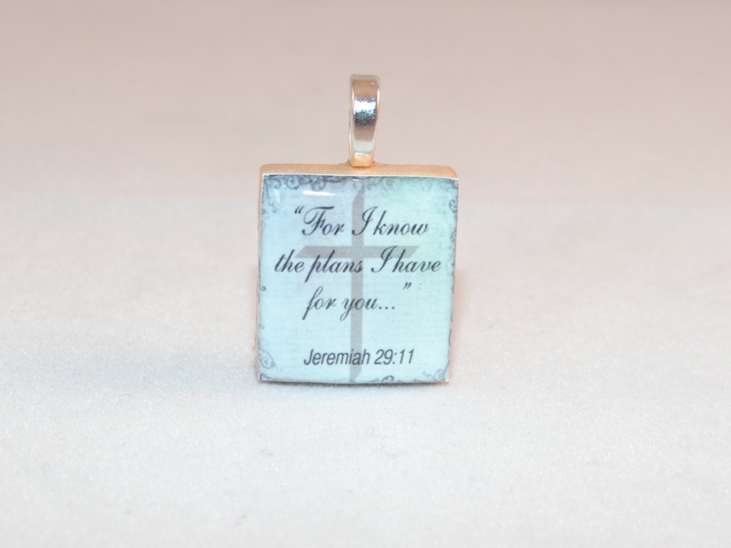 For I Know The Plans I Have For You pendant