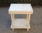 Reclaimed Wood Side Table