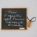 Doll House Miniature Chalkboard, Made in 1950, Valentines Day Gift For Girlfriend, Paris,  Doll House Decor, Teenie Toys,