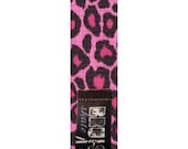 Pink Leopard Noose - Roller Derby Skate Accessory