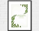 Art Print Pace of Nature Archival Print 8x10 or A4