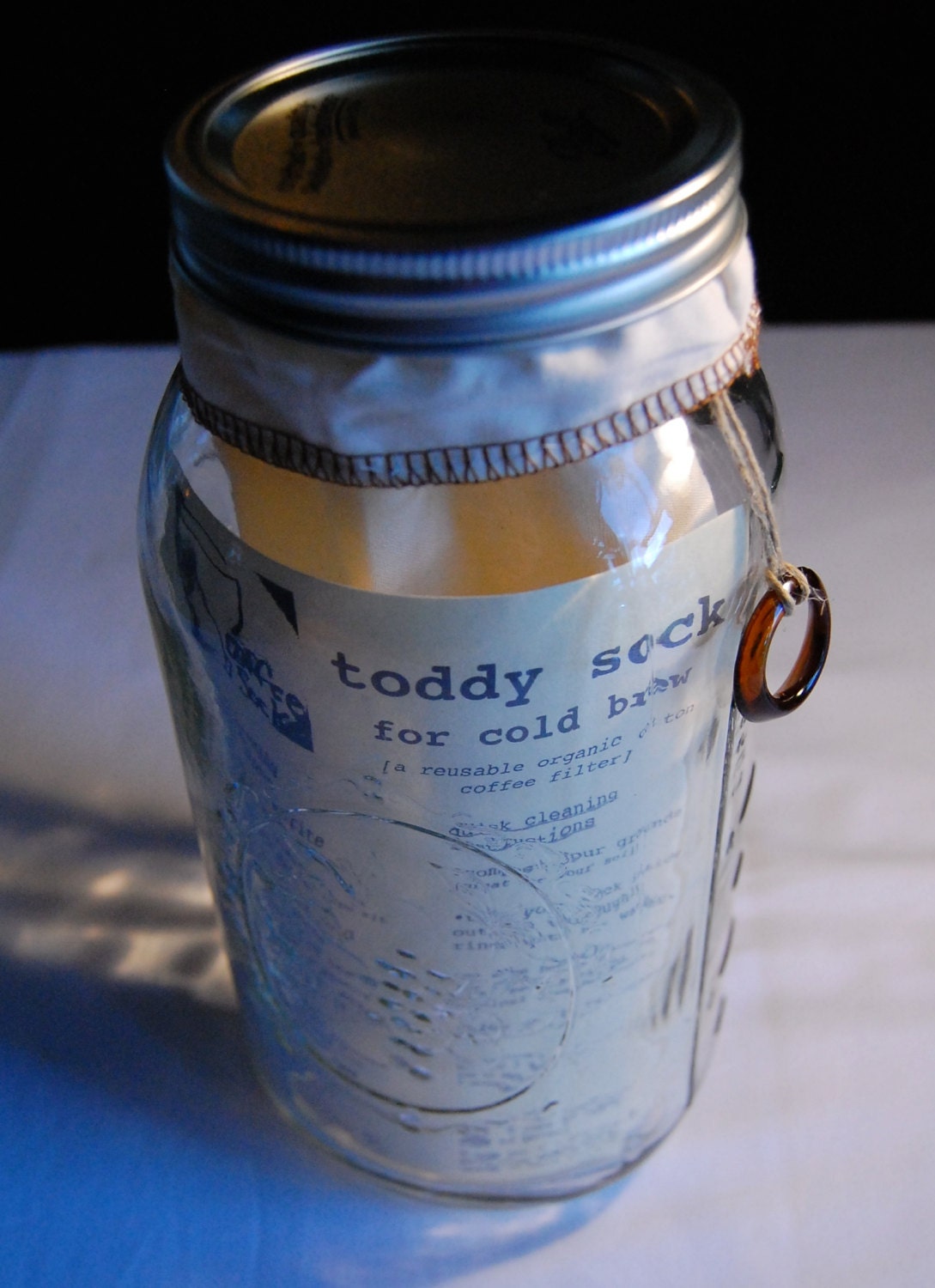 Reusable home cold brew coffee kit