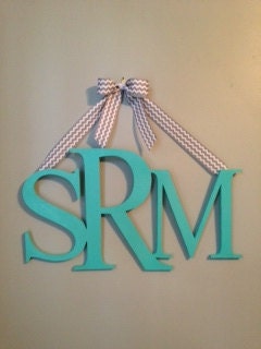 Custom Monogrammed Door Hanger