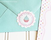 CUPCAKE Printable Address Labels Cupcakery Il_170x135
