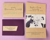Enclosed Photo Save the Date - Set of 25