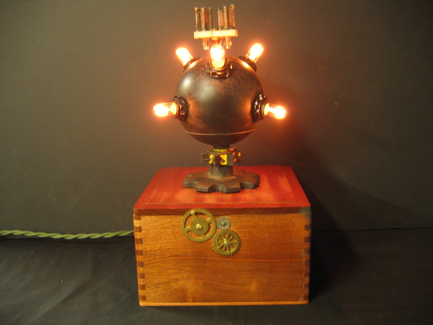 Steampunk Diabolical Box 69 Mad Science Lab