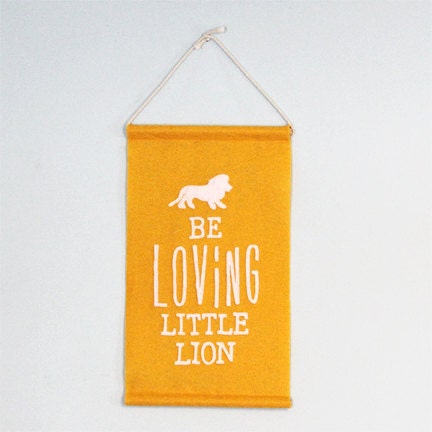 Be Loving - Eco Felt Wall Hanging