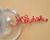 Valentines Day Personalized Wine Charms Guests, Entertaining Ideas Parties, 5