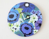Colorful  Wall Clock, Decor and Housewares, Home and Living, Home Decor, Blue, Purple,Colorful Clock, Unique Gift, Trending