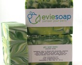 gin and tonic - Handcrafted Vegan Soap - lavender forest