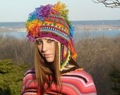 Insane Babushka Knitted Mohawk