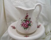 Vintage Porcelain Basin with Vessel - Shabby Chic Il_170x135