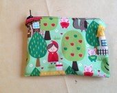 Into the Forest Mama Cloth Make Up Wet Bag