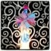 Monogrammed Wine Bottle Light Includes Topper and Bow