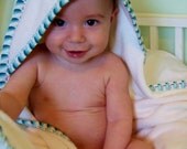 Organic Cotton & Bamboo Large Hooded Towel Set - Choose your own design