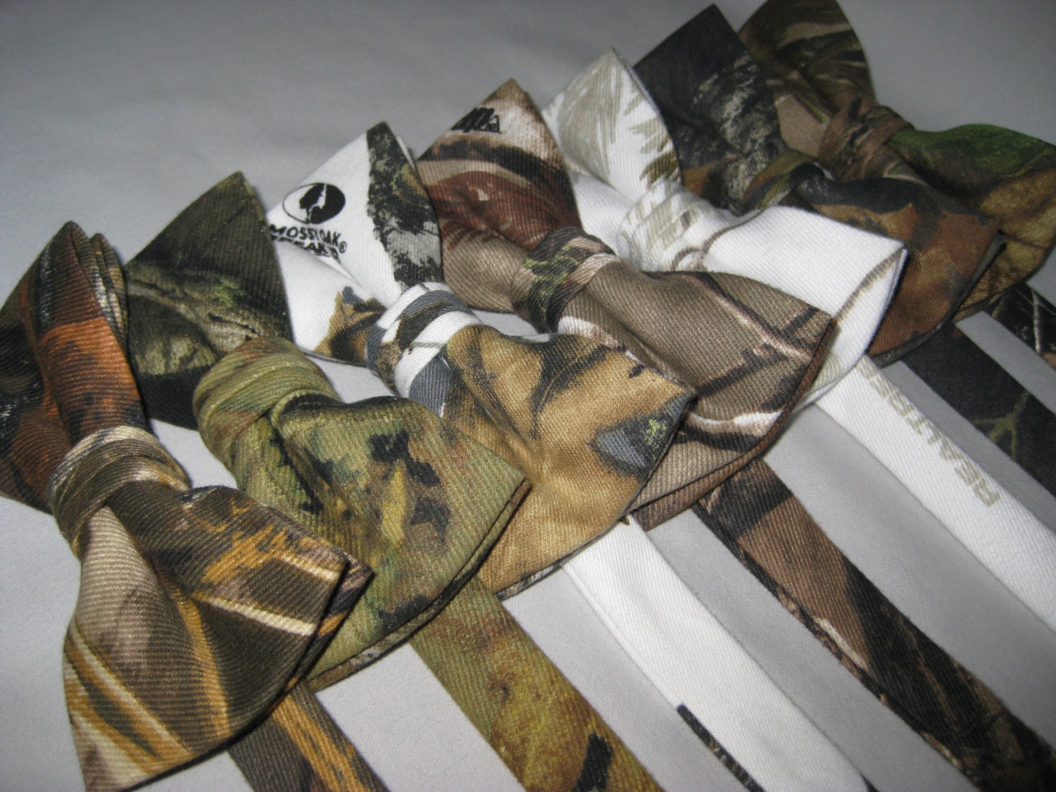 Camo Mens Pre-Tied Bow Tie Collection