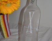 Clear X-Rated Liquor Liqueur Bottle hanging cheese tray wine